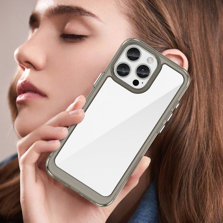 For iPhone 16 Pro Max Colorful Series Acrylic + TPU Phone Case