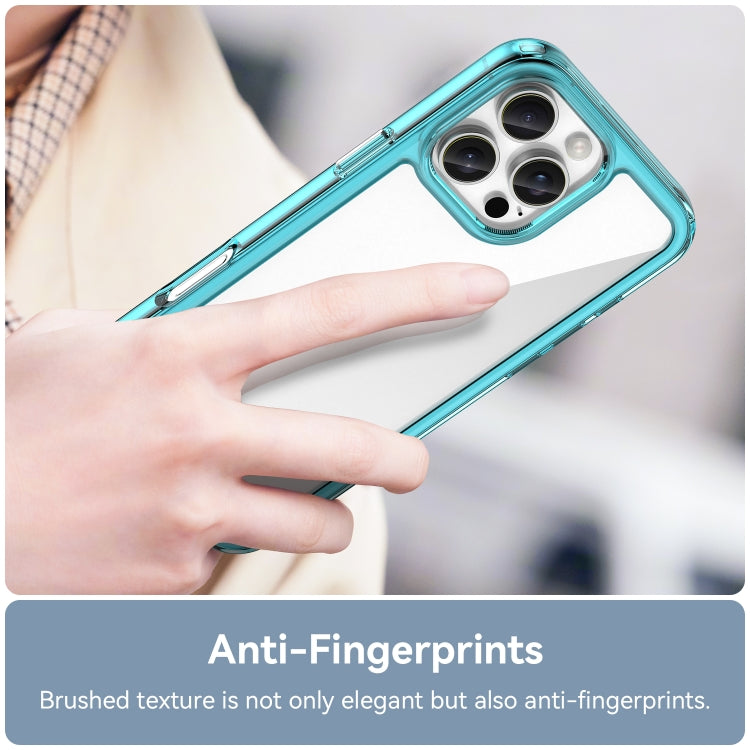 For iPhone 16 Pro Max Colorful Series Acrylic + TPU Phone Case