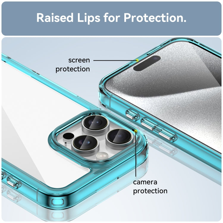 For iPhone 16 Pro Max Colorful Series Acrylic + TPU Phone Case