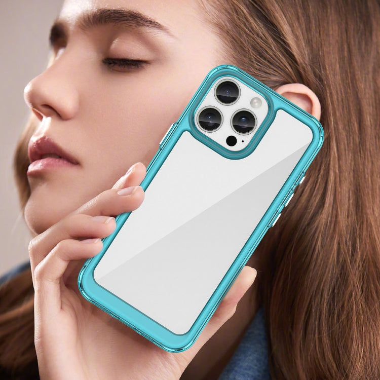 For iPhone 16 Pro Max Colorful Series Acrylic + TPU Phone Case