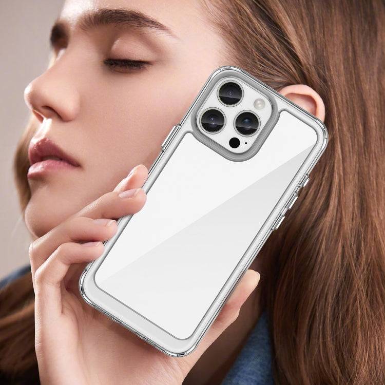 For iPhone 16 Pro Max Colorful Series Acrylic + TPU Phone Case