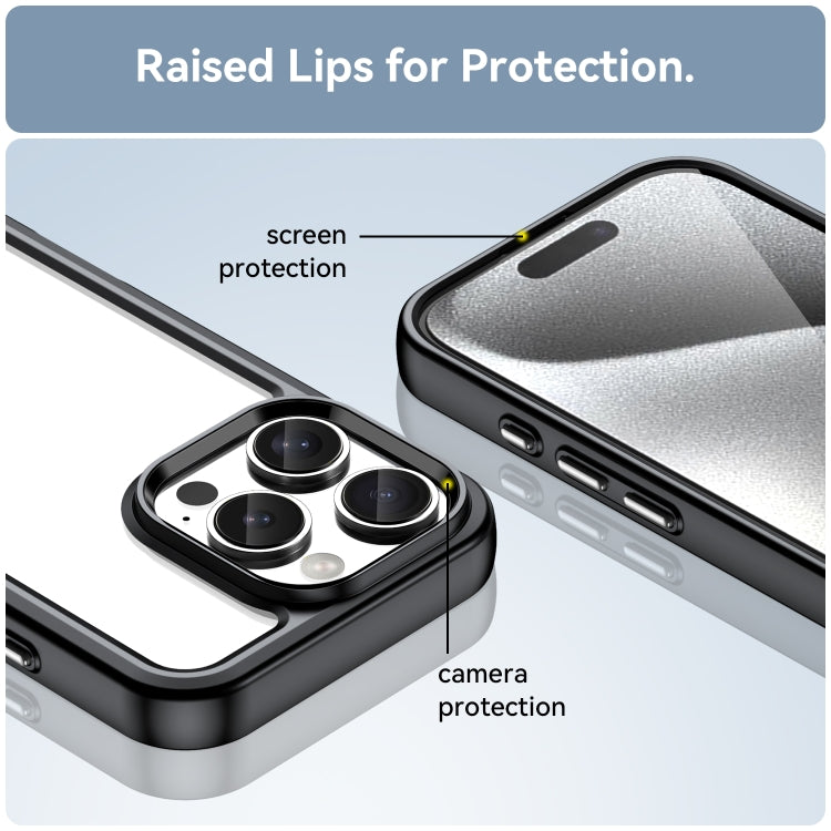 For iPhone 16 Pro Colorful Series Acrylic + TPU Phone Case
