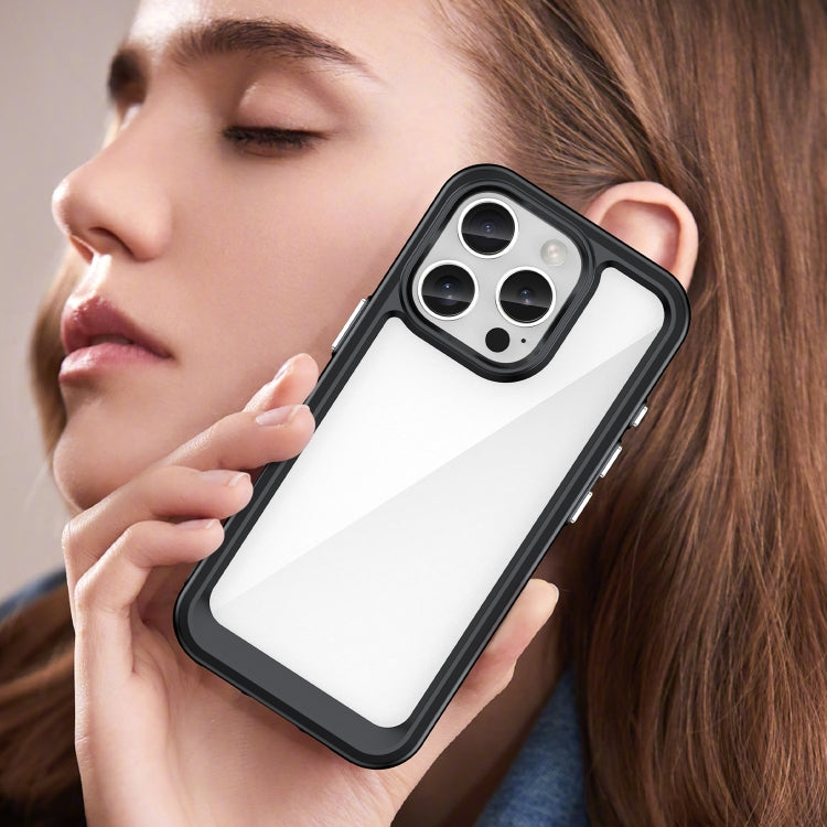 For iPhone 16 Pro Colorful Series Acrylic + TPU Phone Case