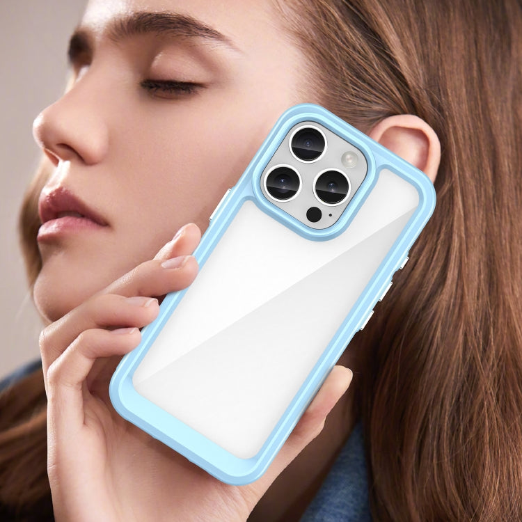 For iPhone 16 Pro Colorful Series Acrylic + TPU Phone Case
