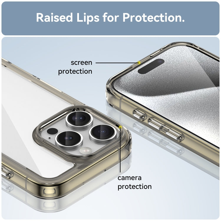 For iPhone 16 Pro Colorful Series Acrylic + TPU Phone Case
