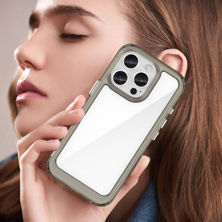 For iPhone 16 Pro Colorful Series Acrylic + TPU Phone Case