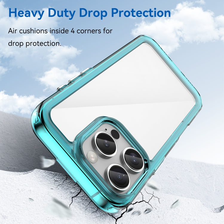 For iPhone 16 Pro Colorful Series Acrylic + TPU Phone Case