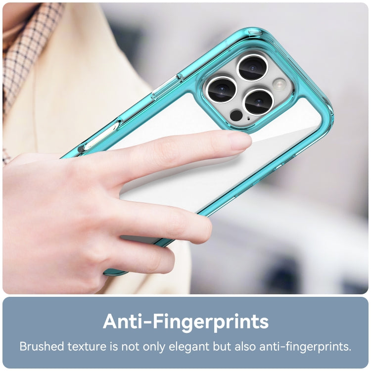 For iPhone 16 Pro Colorful Series Acrylic + TPU Phone Case