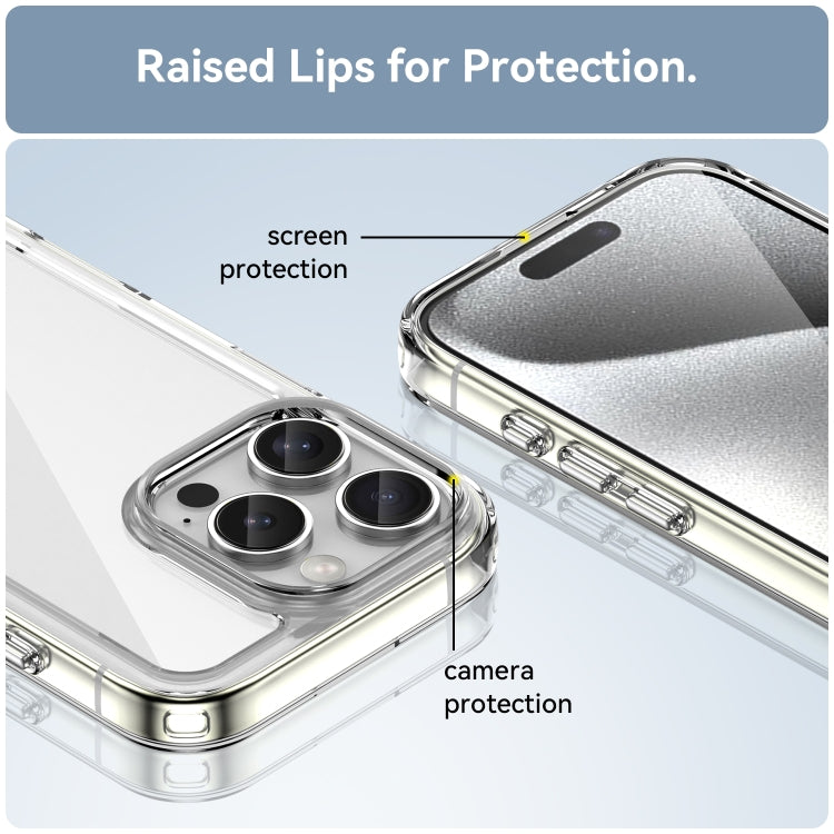 For iPhone 16 Pro Colorful Series Acrylic + TPU Phone Case