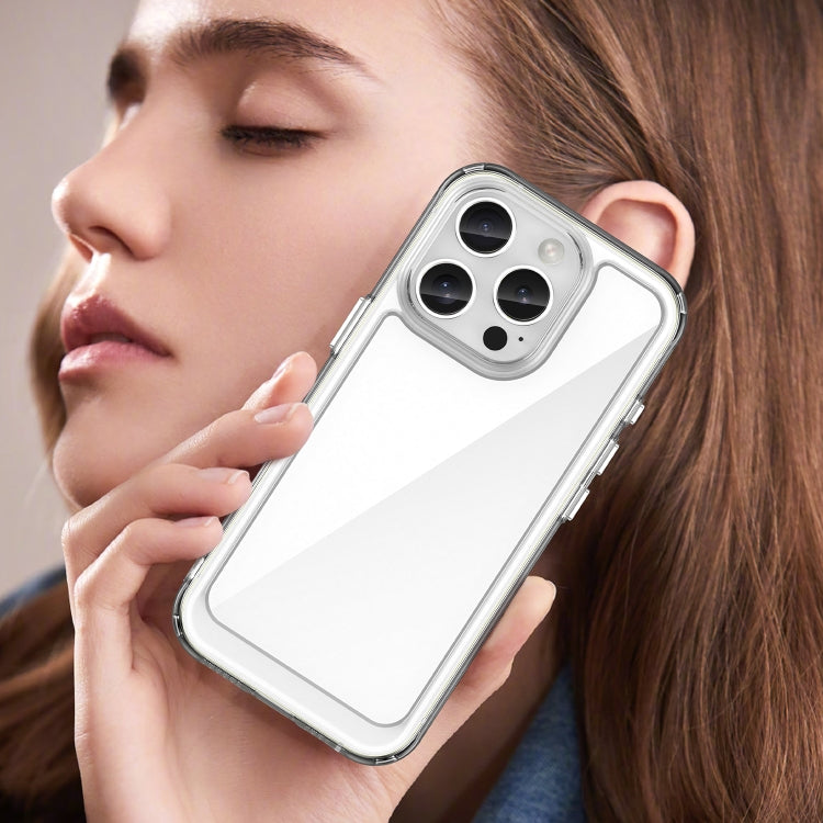 For iPhone 16 Pro Colorful Series Acrylic + TPU Phone Case