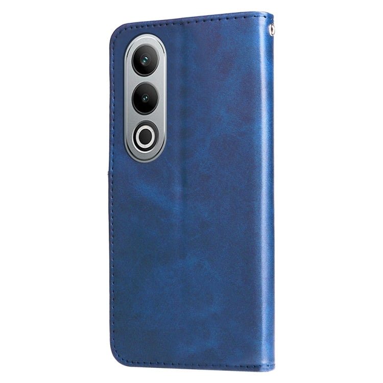 For OPPO K12 Fashion Calf Texture Zipper Leather Phone Case