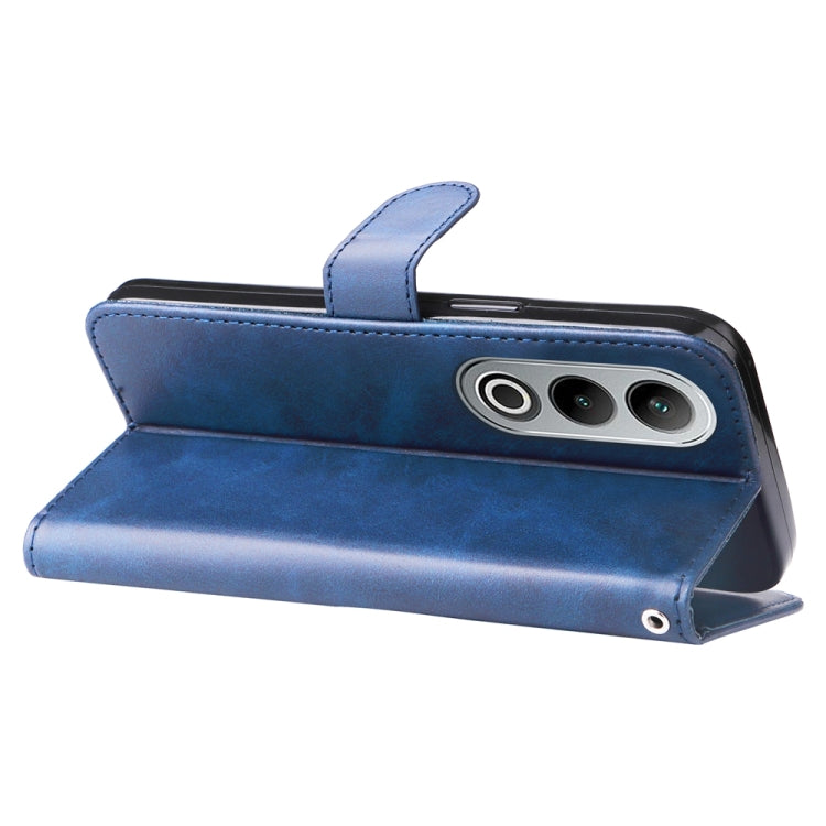 For OPPO K12 Fashion Calf Texture Zipper Leather Phone Case