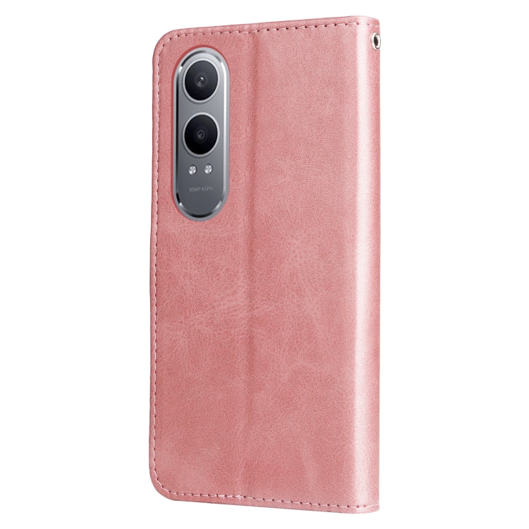 For OPPO K12x Fashion Calf Texture Zipper Leather Phone Case