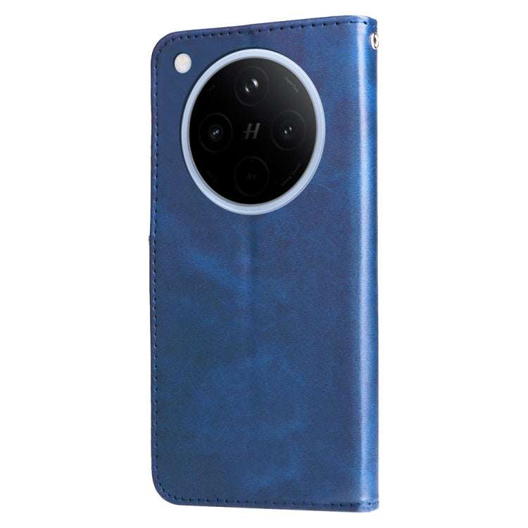 For OPPO Find X8 Fashion Calf Texture Zipper Leather Phone Case