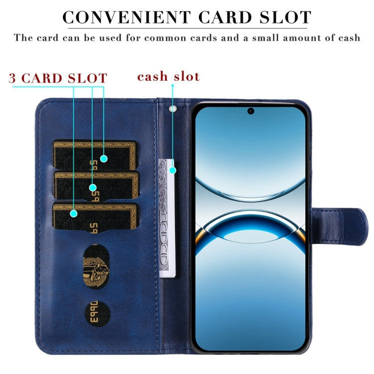For OPPO Find X8 Fashion Calf Texture Zipper Leather Phone Case