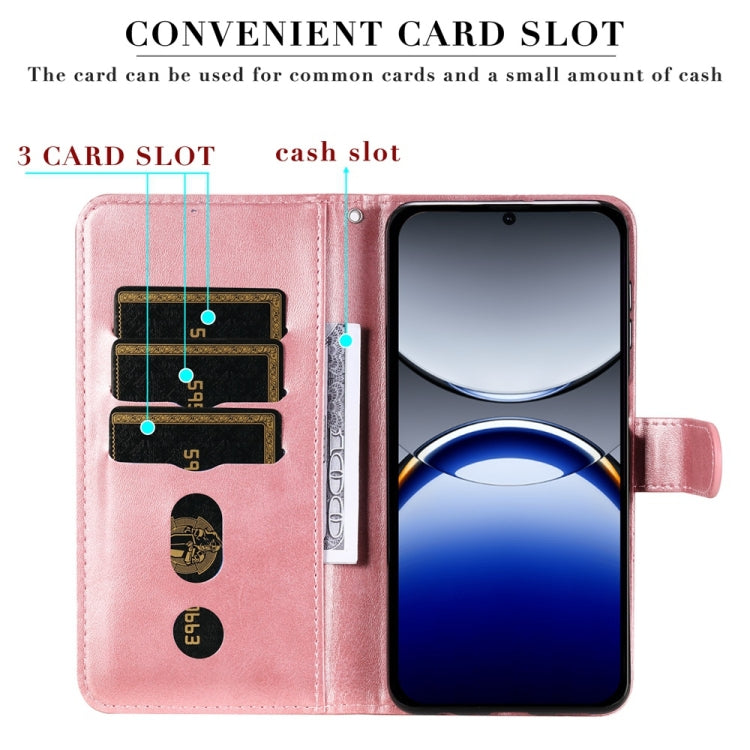 For OPPO Find X8 Pro Fashion Calf Texture Zipper Leather Phone Case