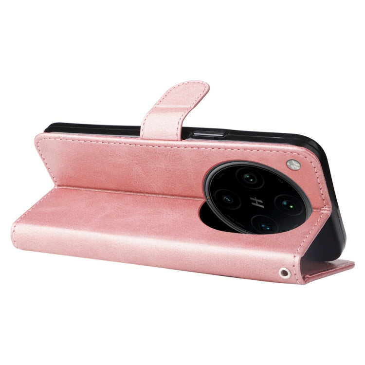 For OPPO Find X8 Pro Fashion Calf Texture Zipper Leather Phone Case