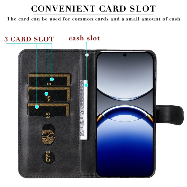 For OPPO Find X8 Pro Fashion Calf Texture Zipper Leather Phone Case
