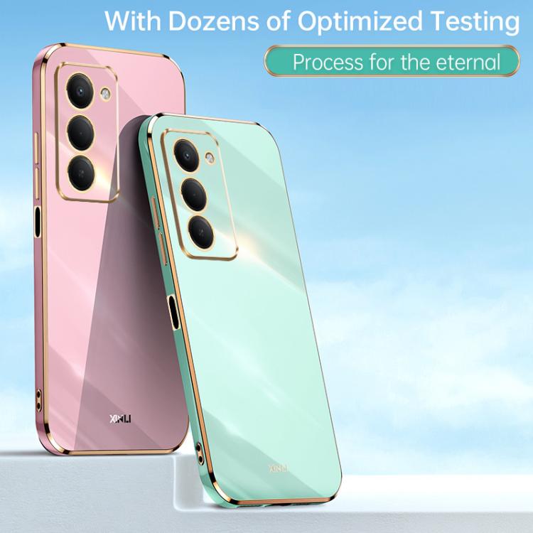 For Redmi 15 5G Global / 4G SEA 169.5 XINLI Straight Edge 6D Electroplate TPU Phone Case