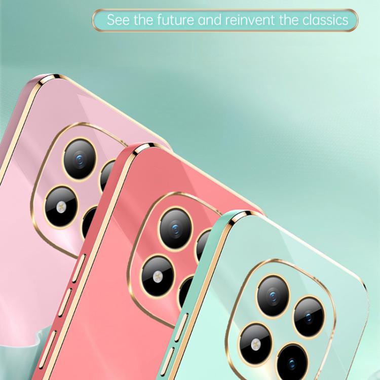 For Redmi Note 15 Pro 4G Global 163.2mm XINLI Straight Edge 6D Electroplate TPU Phone Case
