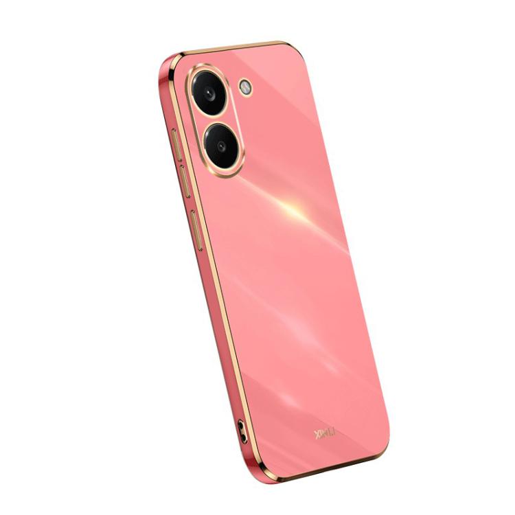 For Redmi Turbo 5 5G/Poco X8 Pro 5G XINLI Straight Edge 6D Electroplate TPU Phone Case