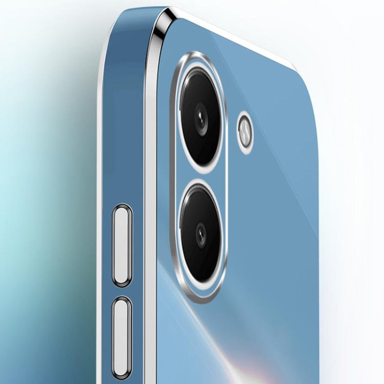 For Redmi Turbo 5 5G/Poco X8 Pro 5G XINLI Straight Edge 6D Electroplate TPU Phone Case