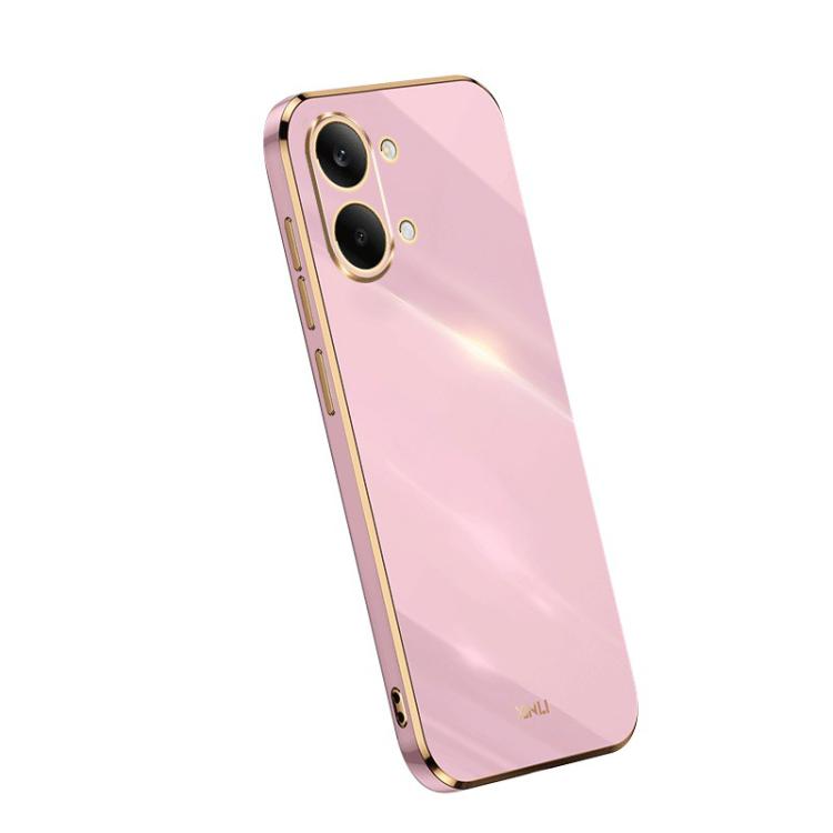 For Redmi Turbo 5 Max 5G/Poco X8 Pro Max 5G XINLI Straight Edge 6D Electroplate TPU Phone Case