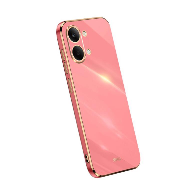 For Redmi Turbo 5 Max 5G/Poco X8 Pro Max 5G XINLI Straight Edge 6D Electroplate TPU Phone Case