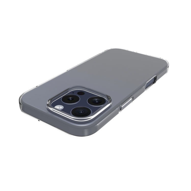For iPhone 16 Pro Waterproof Texture TPU Phone Case - Transparent
