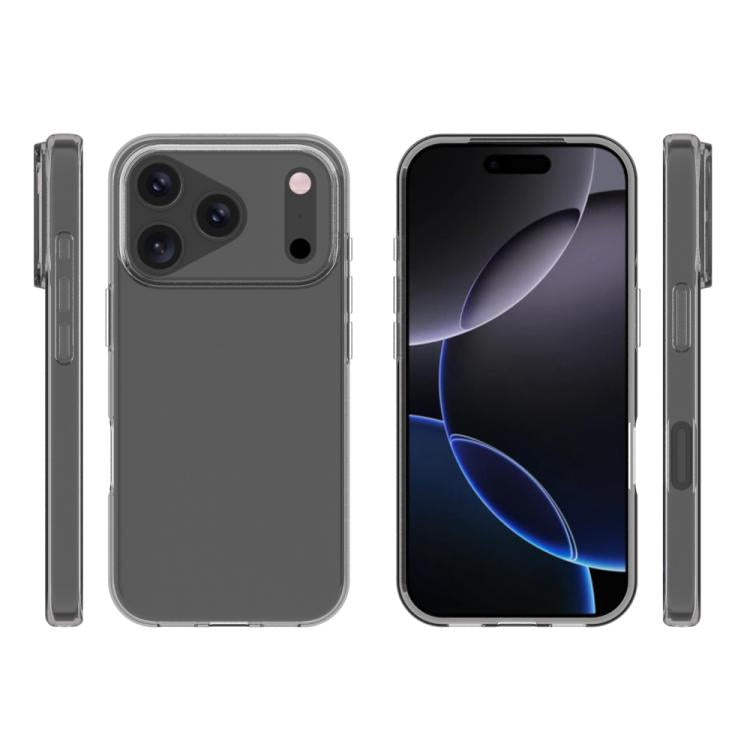 For iPhone 17 Pro Max Waterproof Texture TPU Phone Case - Transparent