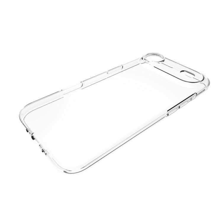 For iPhone Air Waterproof Texture TPU Phone Case - Transparent