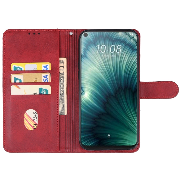 For HTC U23 Pro Leather Phone Case