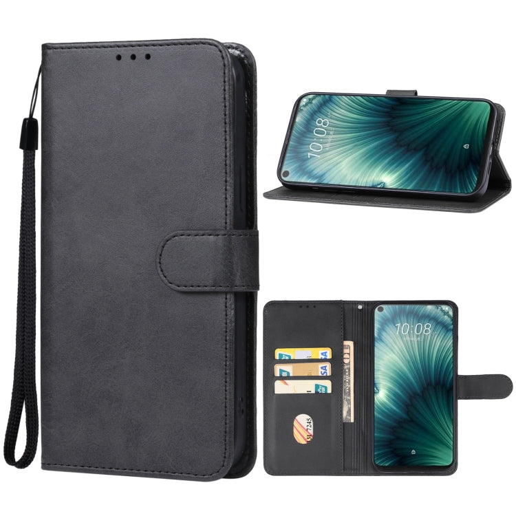 For HTC U23 Pro Leather Phone Case