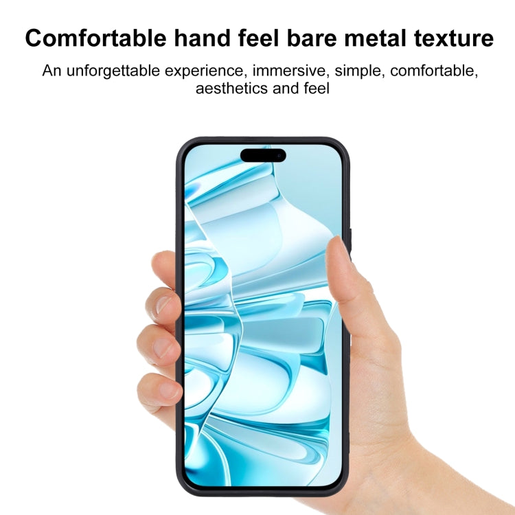 For iPhone 16 Plus TPU Phone Case - Black