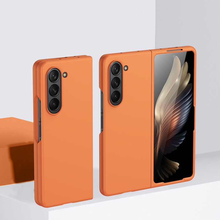 For Samsung Galaxy Z Fold5 Fuel Injection PC Skin Feel Phone Case
