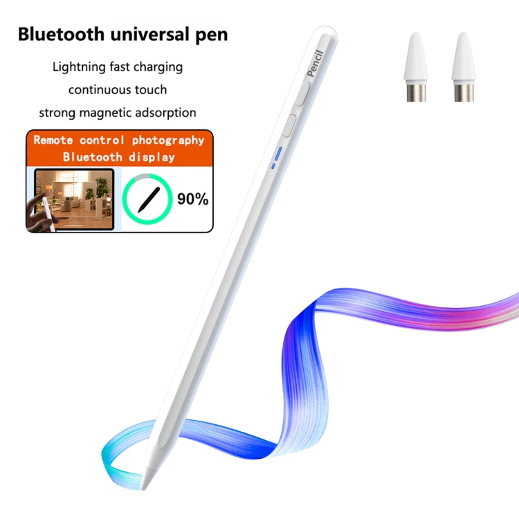 BP17-BL Type-C Universal Magnetic Bluetooth Stylus Pen(White)