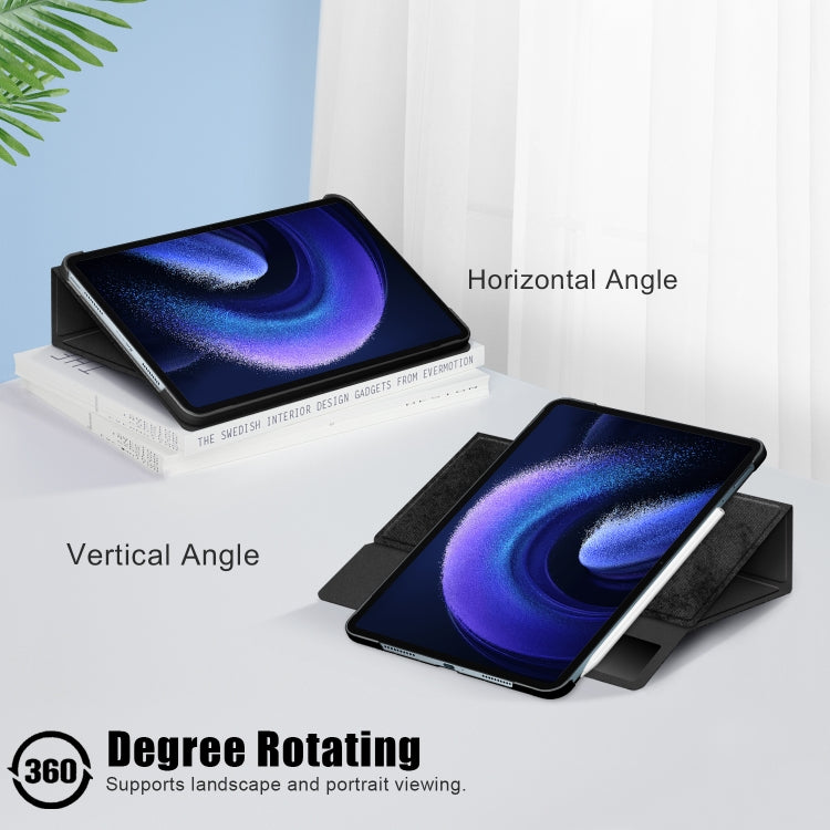 For Xiaomi Pad 6 / 6 Pro 360 Rotation Stand Smart Leather Tablet Case