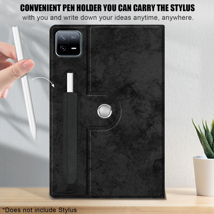 For Xiaomi Pad 6 / 6 Pro 360 Rotation Stand Smart Leather Tablet Case