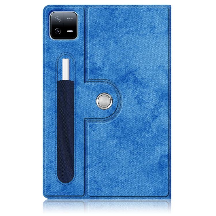 For Xiaomi Pad 6 / 6 Pro 360 Rotation Stand Smart Leather Tablet Case