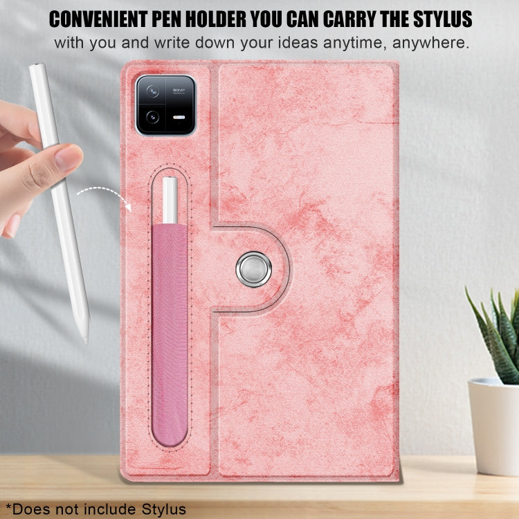 For Xiaomi Pad 6 / 6 Pro 360 Rotation Stand Smart Leather Tablet Case