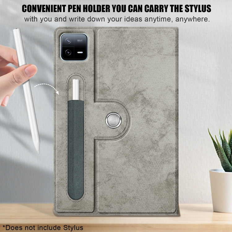 For Xiaomi Pad 6 / 6 Pro 360 Rotation Stand Smart Leather Tablet Case