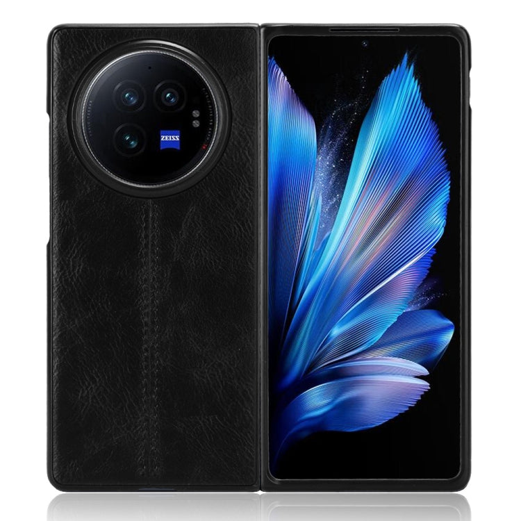 For vivo X Fold3 Pro Cow Pattern Sewing Back Cover Phone Case