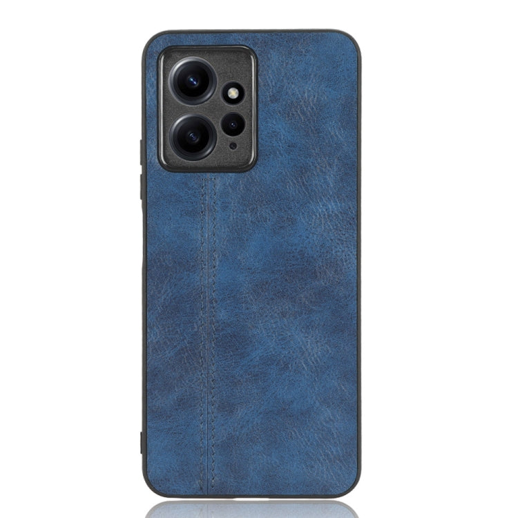 For Xiaomi Redmi Note 12 4G Global Sewing Cow Pattern Skin PC + PU + TPU Phone Case