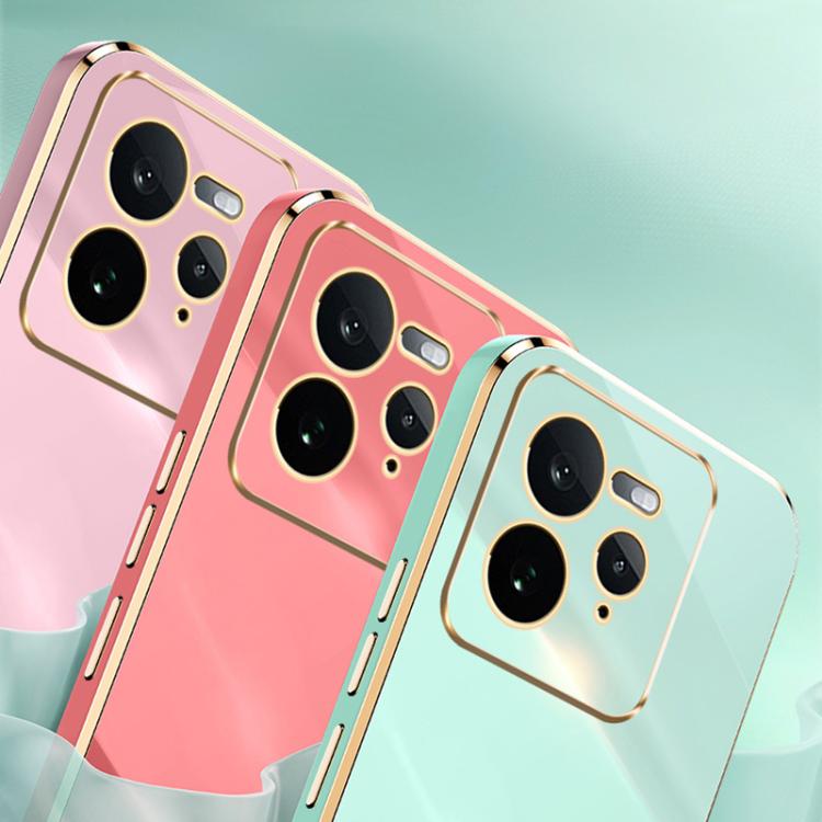 For Realme GT 7 Pro 5G XINLI Straight 6D Plating Gold Edge TPU Phone Case