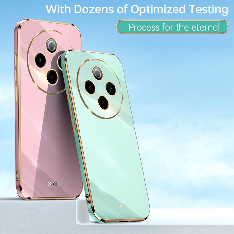 For vivo Y300 Pro XINLI Straight Edge 6D Electroplate TPU Phone Case