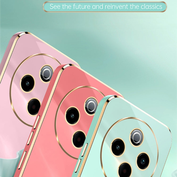 For vivo Y300 Pro XINLI Straight Edge 6D Electroplate TPU Phone Case
