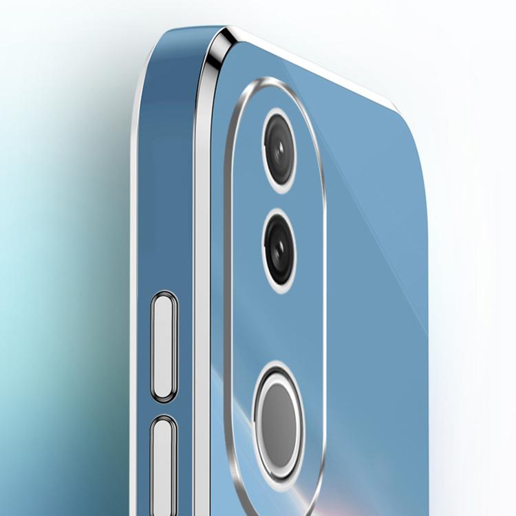 For vivo V50 XINLI Straight Edge 6D Electroplate TPU Phone Case