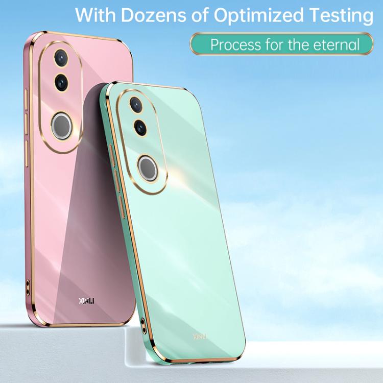 For vivo V50 XINLI Straight Edge 6D Electroplate TPU Phone Case