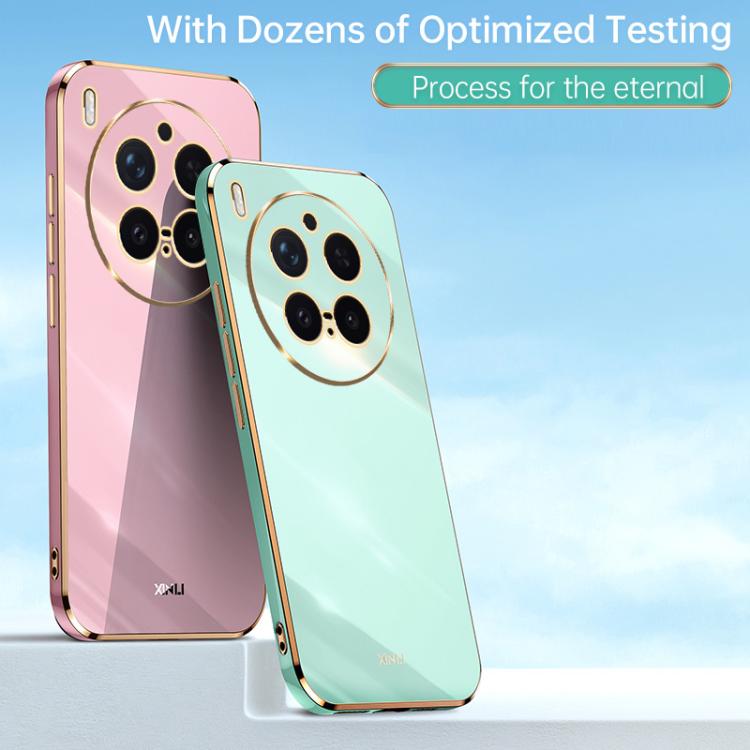 For vivo X300 Pro XINLI Straight Edge 6D Electroplate TPU Phone Case