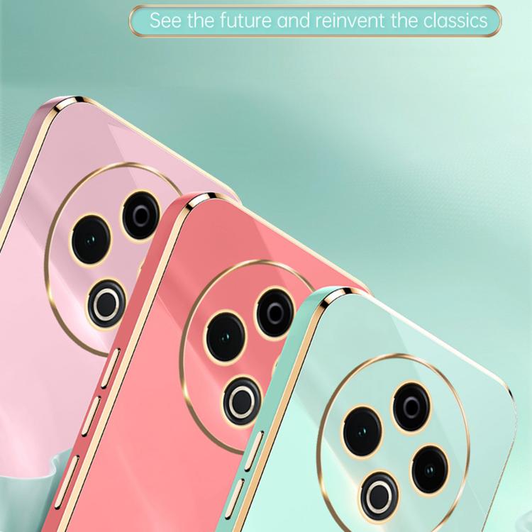 For vivo Y500 5G XINLI Straight Edge 6D Electroplate TPU Phone Case